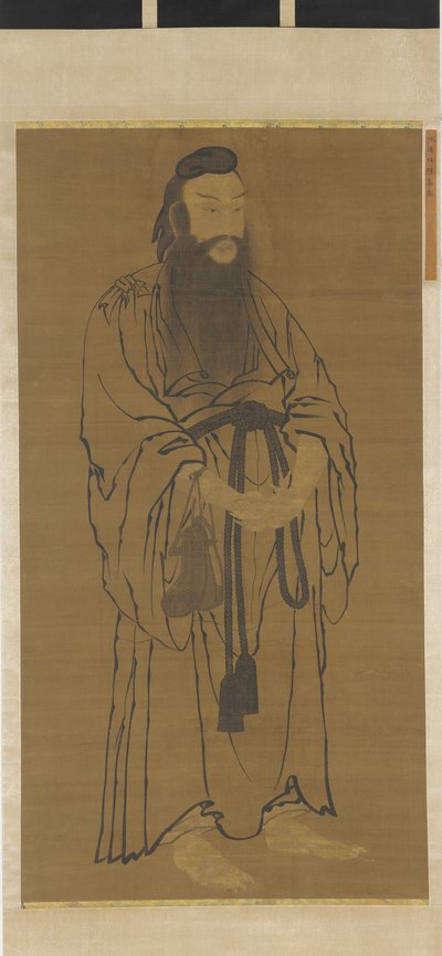 Stálá postava Lü Dongbina, dynastie Ming, 1368-1644. od Unbekannt
