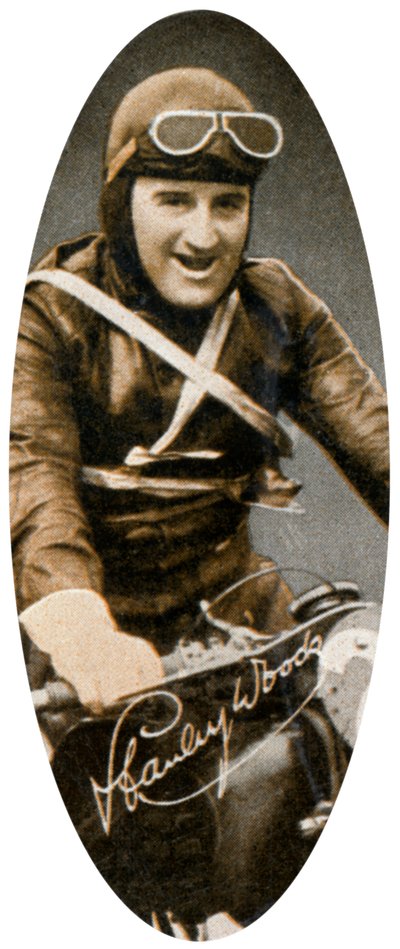 Stanley Woods 1903-1993, irský motocyklový závodník, 1935 od Unbekannt