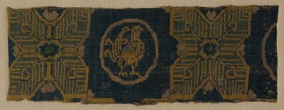 Vzor hvězdy a kříže z krytu hrobky, 800-900. od Unbekannt
