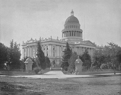 State Capitol, Sacramento, Kalifornie, c1897. od Unbekannt