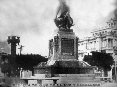 Socha Dona José de la Luz Caballero, 1912, 20. léta od Unbekannt