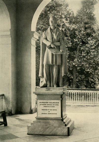 Socha lorda Dalhousie, 1925. od Unbekannt