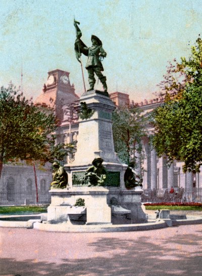 Socha Paula Chomedey de Maisonneuve, Montreal, 1904 od Unbekannt
