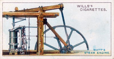 Parní stroj od Jamese Watta, 1915 od Unbekannt