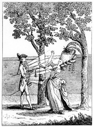 Ocelové knoflíky, knockout, 1777 od Unbekannt