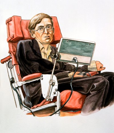 Stephen William Hawking nar. 1942, britský teoretický fyzik od Unbekannt