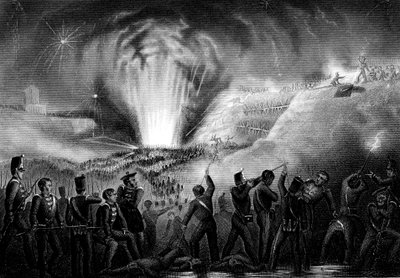 Útok na Badajoz, Španělsko, poloostrovní válka, 6. dubna 1812 od Unbekannt