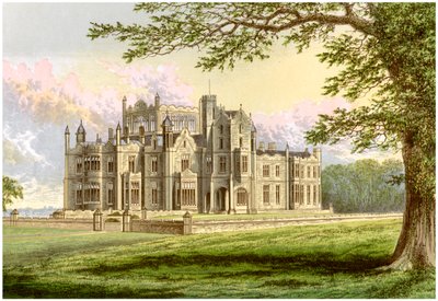 Stourton, Yorkshire, domov lorda Stourtona, c1880 od Unbekannt