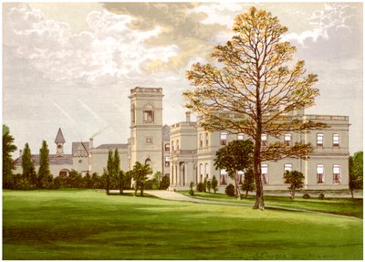 Stowlangtoft Hall, Suffolk, domov rodiny Wilsonových, c1880 od Unbekannt
