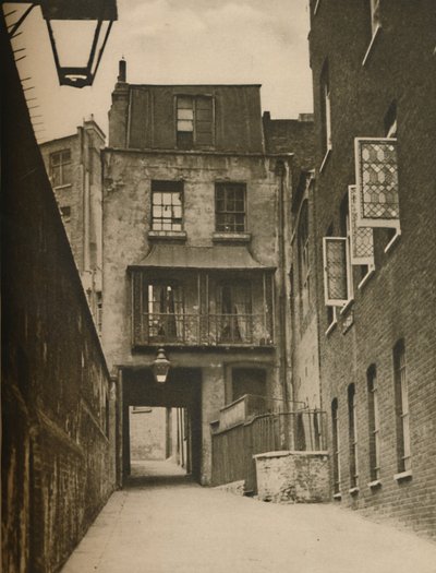 Strand Lane a vchod do římských lázní, c1935. od Unbekannt