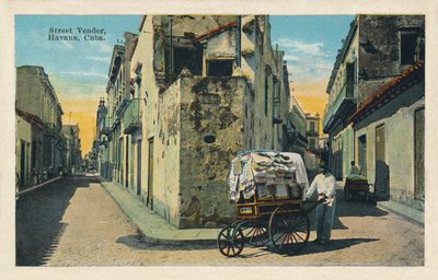 Street Vendor, Havana, Kuba, 1938 od Unbekannt