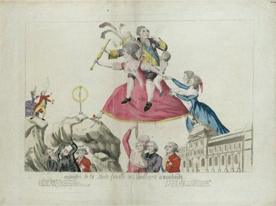 Úsek Svaté rodiny od Tuileries po Montmédy od Unbekannt