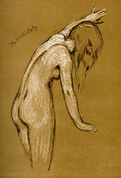Studie pro vodní dítě, 1900 od Unbekannt