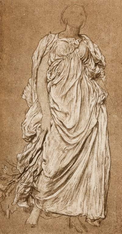 Studie pro Daphnephoria, c1874-1876 c1880-1882 od Unbekannt