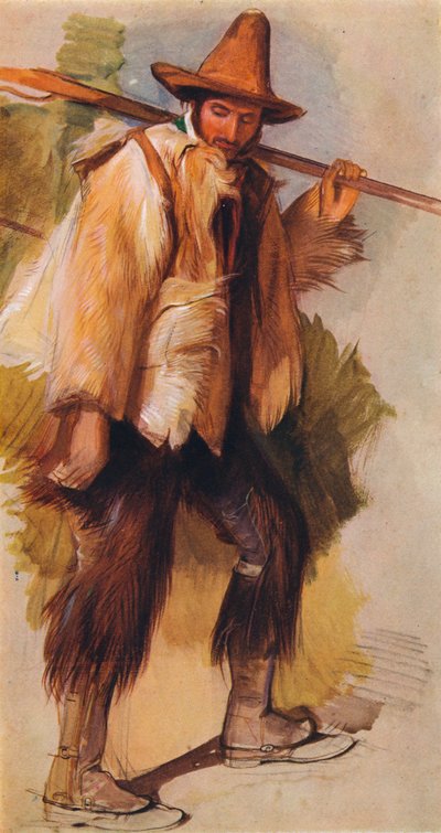 Studie ze života, c1840, 1925 od Unbekannt
