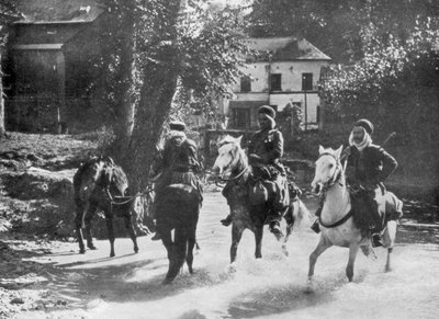 Súdánská kavalérie, Francie, 1915 od Unbekannt