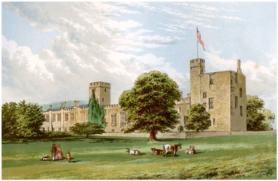 Sudeley Castle, Gloucestershire, domov rodiny Dentových, c1880 od Unbekannt