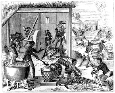 Výroba cukru, 1873 od Unbekannt