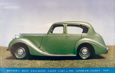 Motorový vůz Sunbeam Talbot Ten, 1939 od Unbekannt