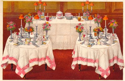 Večeře s bufetem, c1907. od Unbekannt