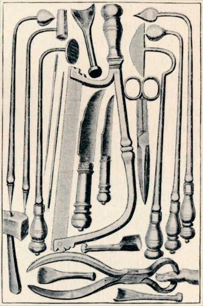 Chirurgické nástroje, 1639, 1903 od Unbekannt