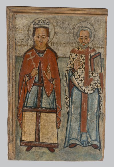 Sv. Paraskeva a sv. mikuláš od Unbekannt