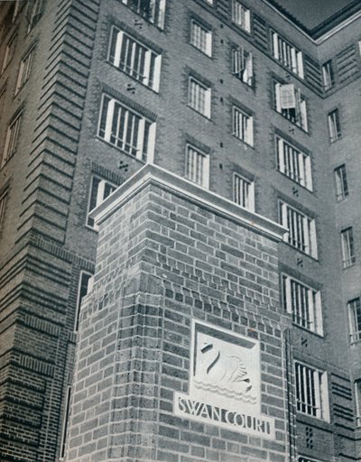 Swan Court, Chelsea, 1932 od Unbekannt
