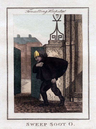 Sweep Saot O, Foundling Hospital, Londýn, 1805 od Unbekannt