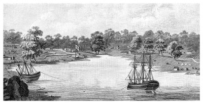 Sydney Cove, Nový Jižní Wales, Austrálie, 1788, 1886 od Unbekannt