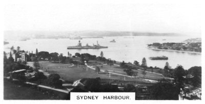 Sydney Harbour, Austrálie, 1928 od Unbekannt
