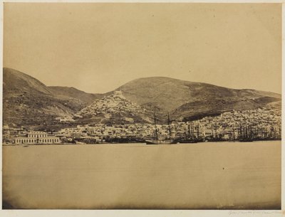 Syros, Centrum obchodu Levant, c. 50. léta 19. století. od Unbekannt