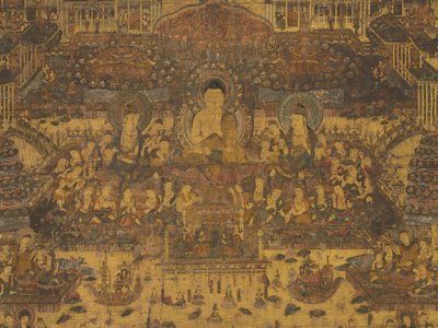 Taima Mandala, 1300-1333. od Unbekannt