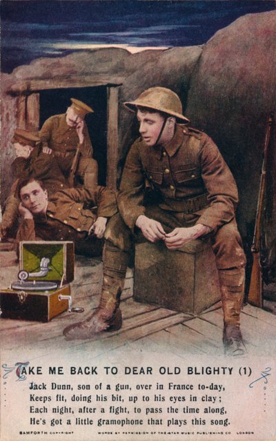 Take Me Back To Dear Old Blighty 1, c1916. od Unbekannt