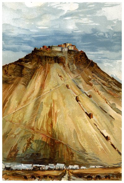 Pevnost Taklakot, Tibet, 1898 od Unbekannt