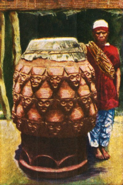 Mluvící buben, Kamerun, c1928. od Unbekannt