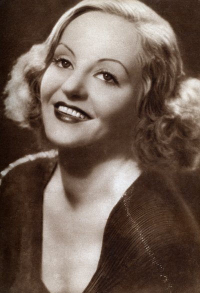 Tallulah Bankhead , americká herečka, moderátor talk show a bonne vivante, 1933 od Unbekannt