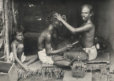 Tamulischer Barbier, 1926 od Unbekannt