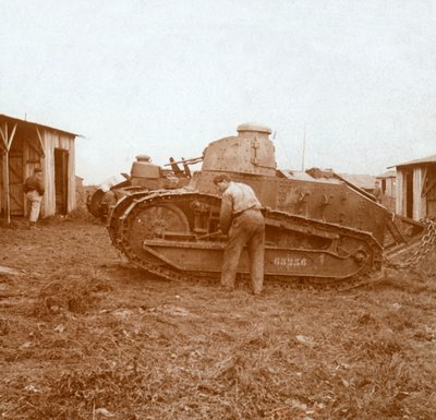 Údržba nádrže, c1914-c1918 od Unbekannt