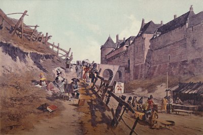 Cílová praxe Dieppe 1795, 1896 od Unbekannt