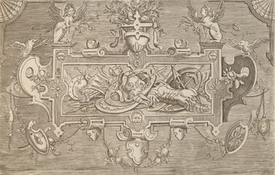 Plakety a jiné ozdoby různých a rozmarných vynálezů Kartuše a jiné ozdoby o ..., 1773. od Unbekannt