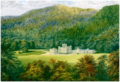 Hrad Taymouth, Perthshire, Skotsko, domov hraběte z Breadalbane, c1880 od Unbekannt