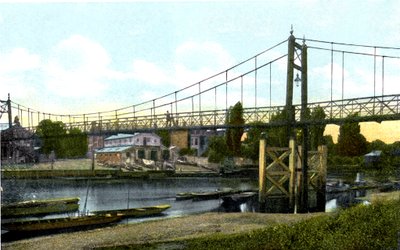 Teddington Bridge, Londýn, 20. století od Unbekannt
