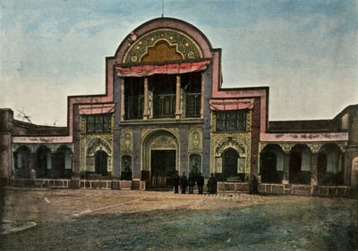 Teherán. Porte Du Palais Du Schah, brána paláce šáha - Teherán, 1900. od Unbekannt