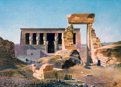 Chrám Hathor, Dendera, Egypt, 20. století od Unbekannt