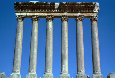 Chrám Heliopolitan Dia, Baalbek, Libanon, 10-249 našeho letopočtu od Unbekannt