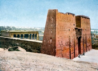 Horův chrám, Edfu, Egypt, 20. století od Unbekannt
