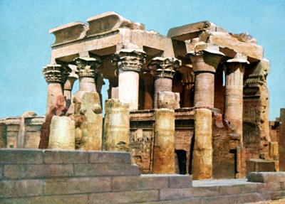 Chrám Kom Ombo, Egypt, 20. století od Unbekannt