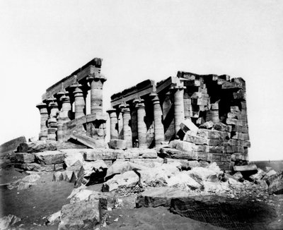 Chrám Maharrakah, Núbie, Egypt, c19. století od Unbekannt
