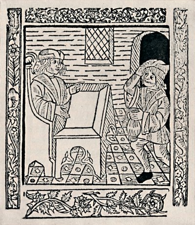 Nájemník platí nájem, 1523, 1903 od Unbekannt