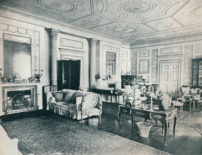 The Adam Salon, Stoke Edith, c1909 od Unbekannt